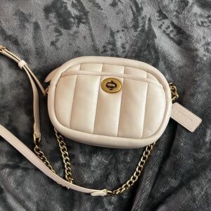 Coach crossbody bag ivory - never worn